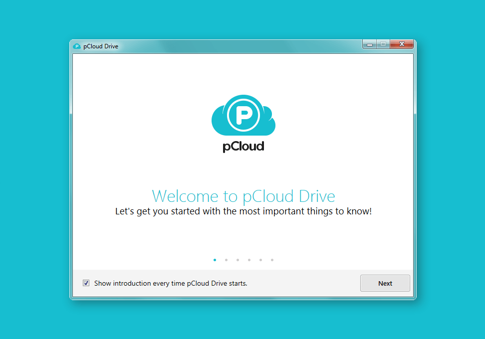 Sync your folders with pCloud