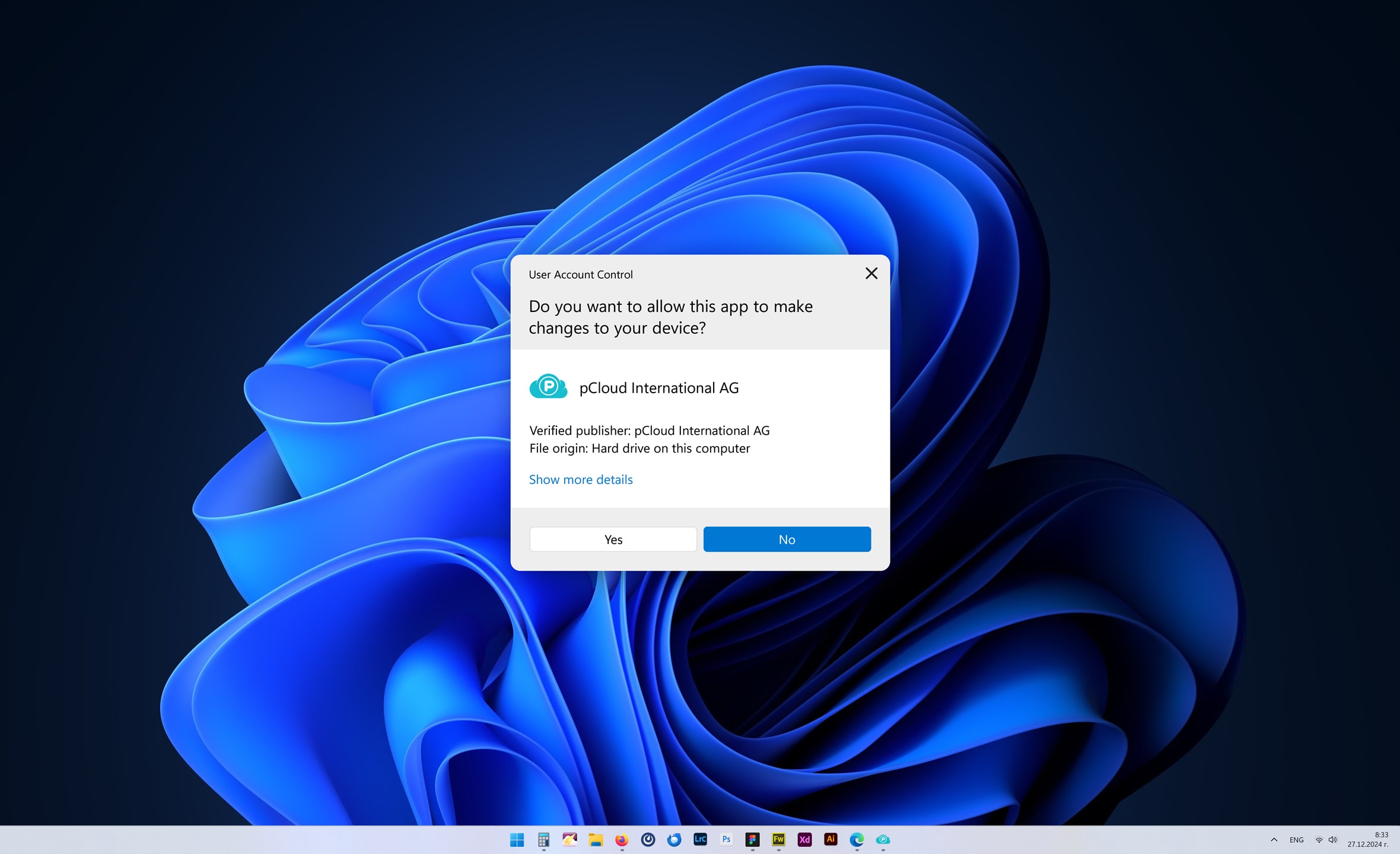 Effettua il login con il tuo account pCloud o crea un account nuovo