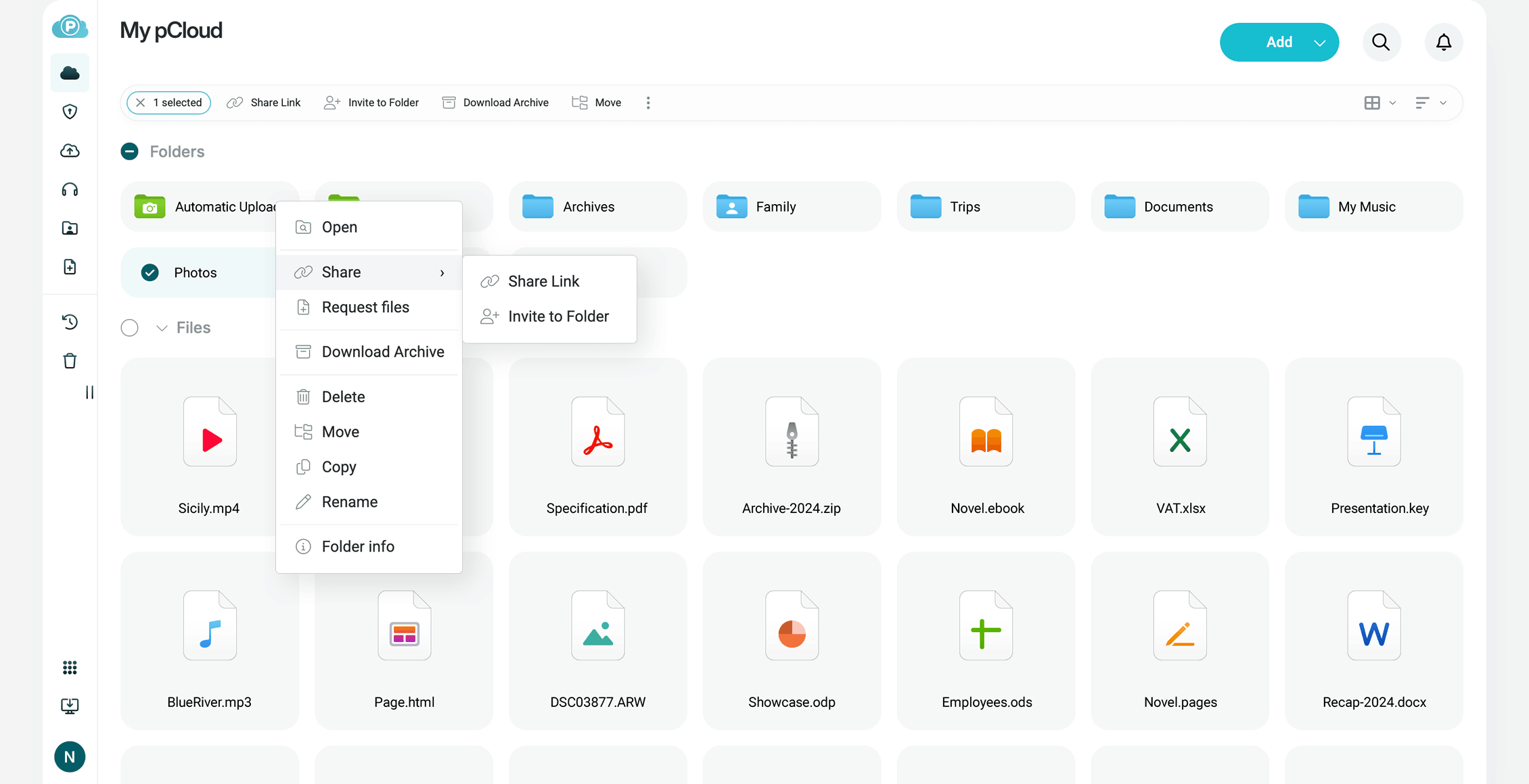 Envoyez vos fichiers instantanément