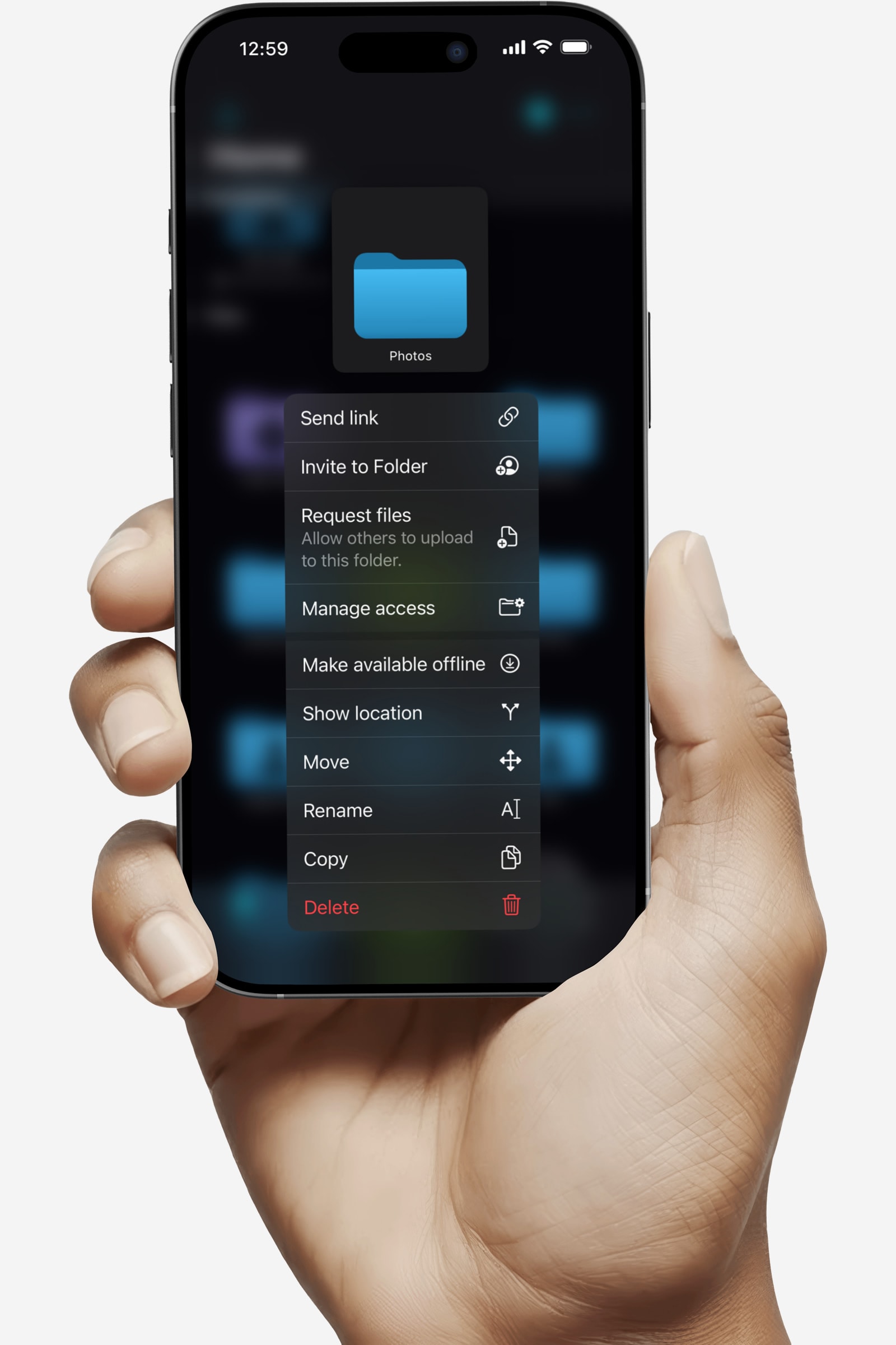 Send files instantly