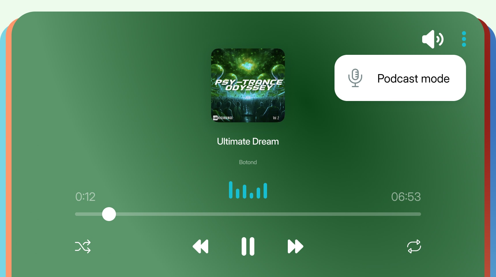 Dual listening mode