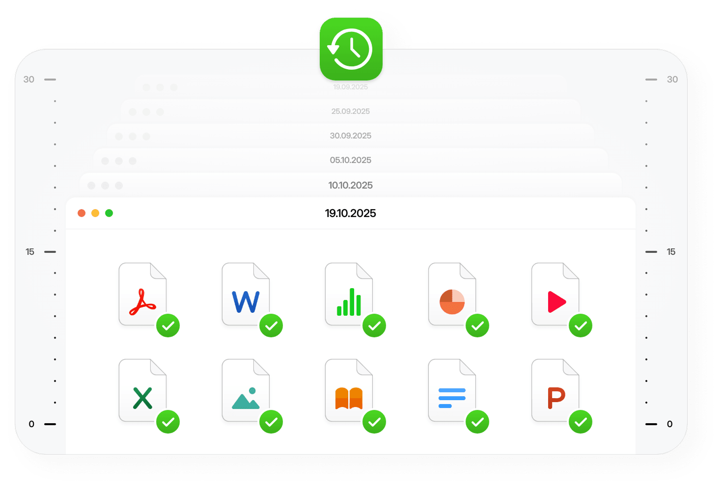 Herzieningen & terugspoelen