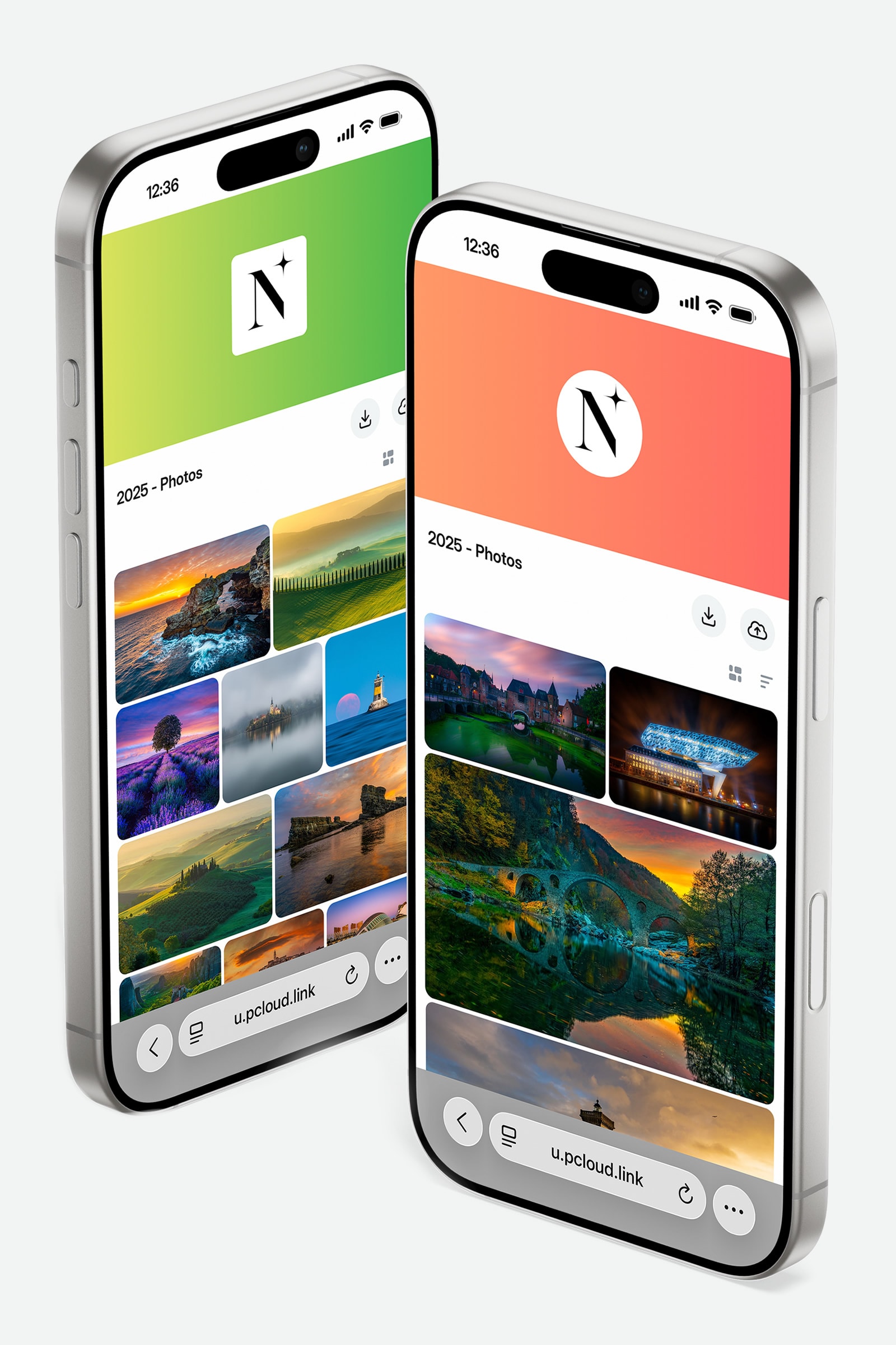 Use your logo for instant recognition.