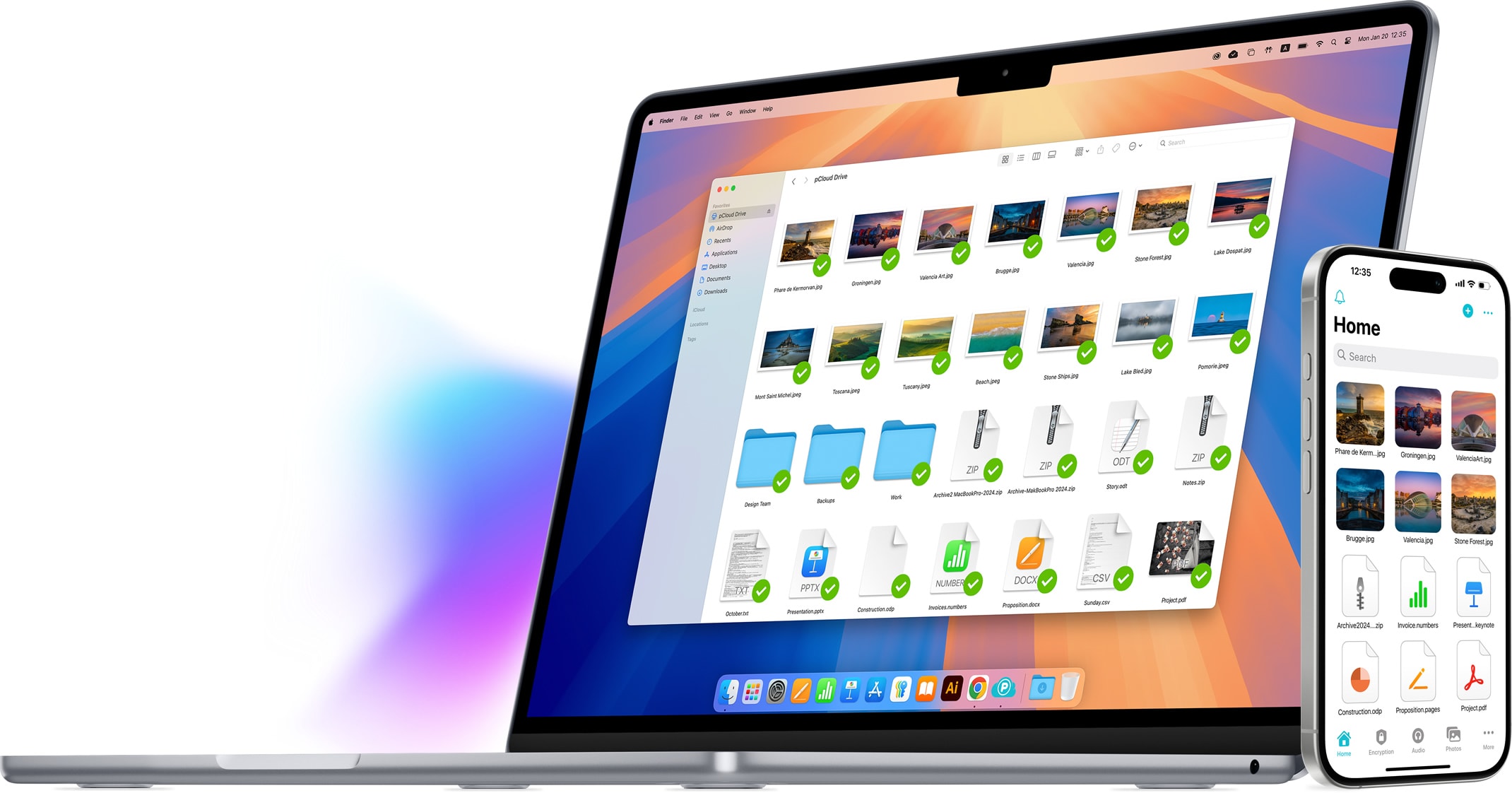 pCloud Drive para macOS